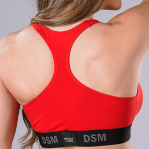 Top DSM Americano de Algodon Rojo