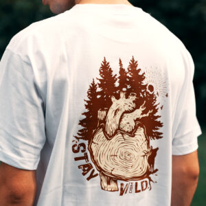 Remera de Algodón Stay Wild