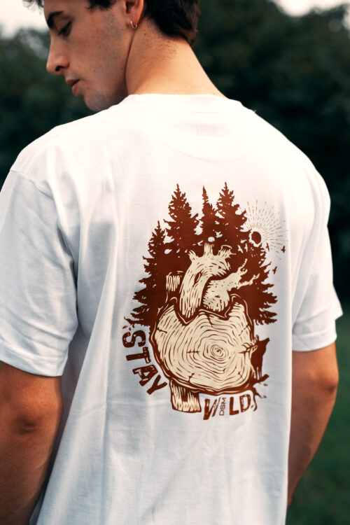 Remera de Algodón Stay Wild