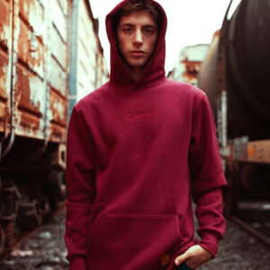 Buzo Canguro DSM Bordó - Hoodie Unisex