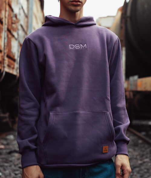 Buzo Canguro DSM Violeta - Hoodie Unisex
