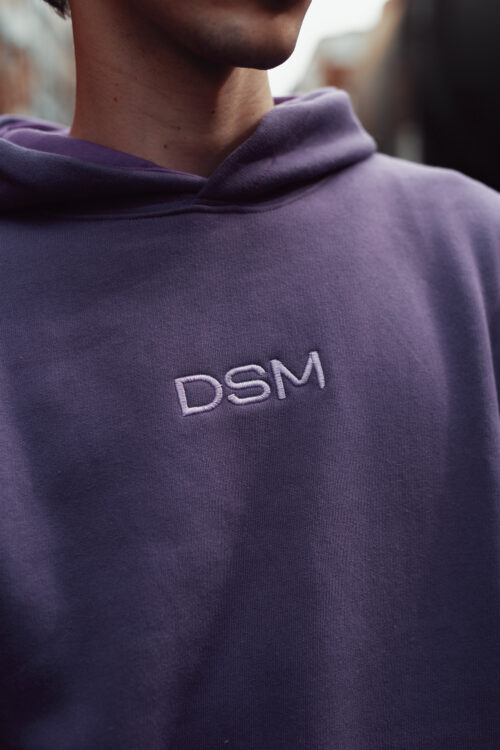 Buzo Canguro DSM Violeta - Hoodie Unisex - Imagen 4