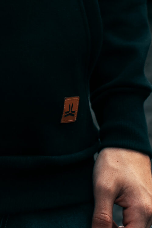 Buzo Canguro DSM Negro- Hoodie Unisex Resilient - Imagen 3