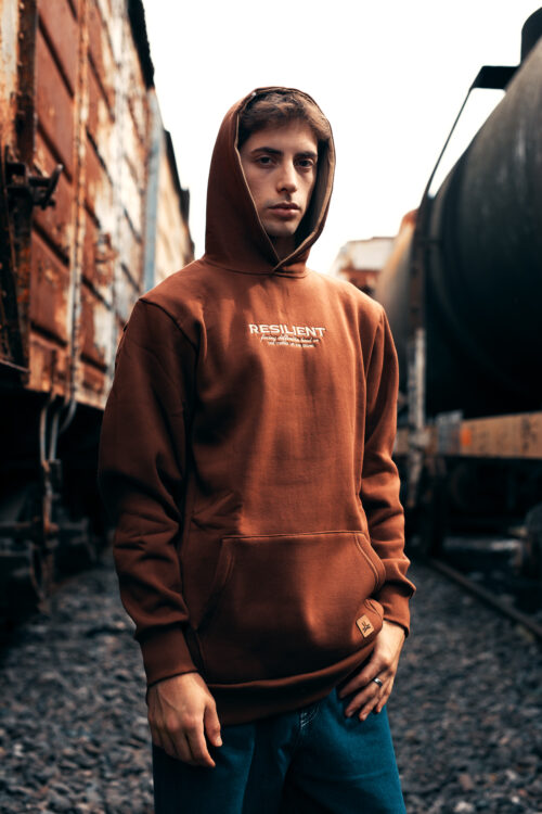 Buzo Canguro DSM Chocolate - Hoodie Unisex Resilient