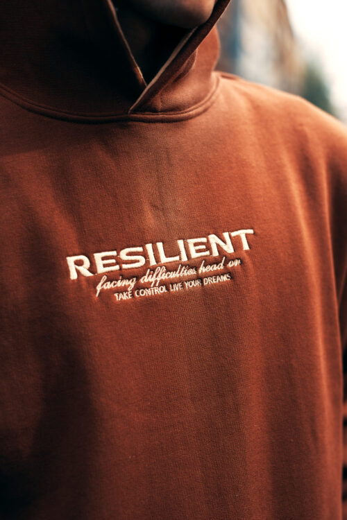 Buzo Canguro DSM Chocolate - Hoodie Unisex Resilient - Imagen 3
