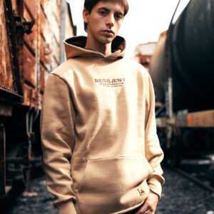 Buzo Canguro DSM Beige - Hoodie Unisex Resilient