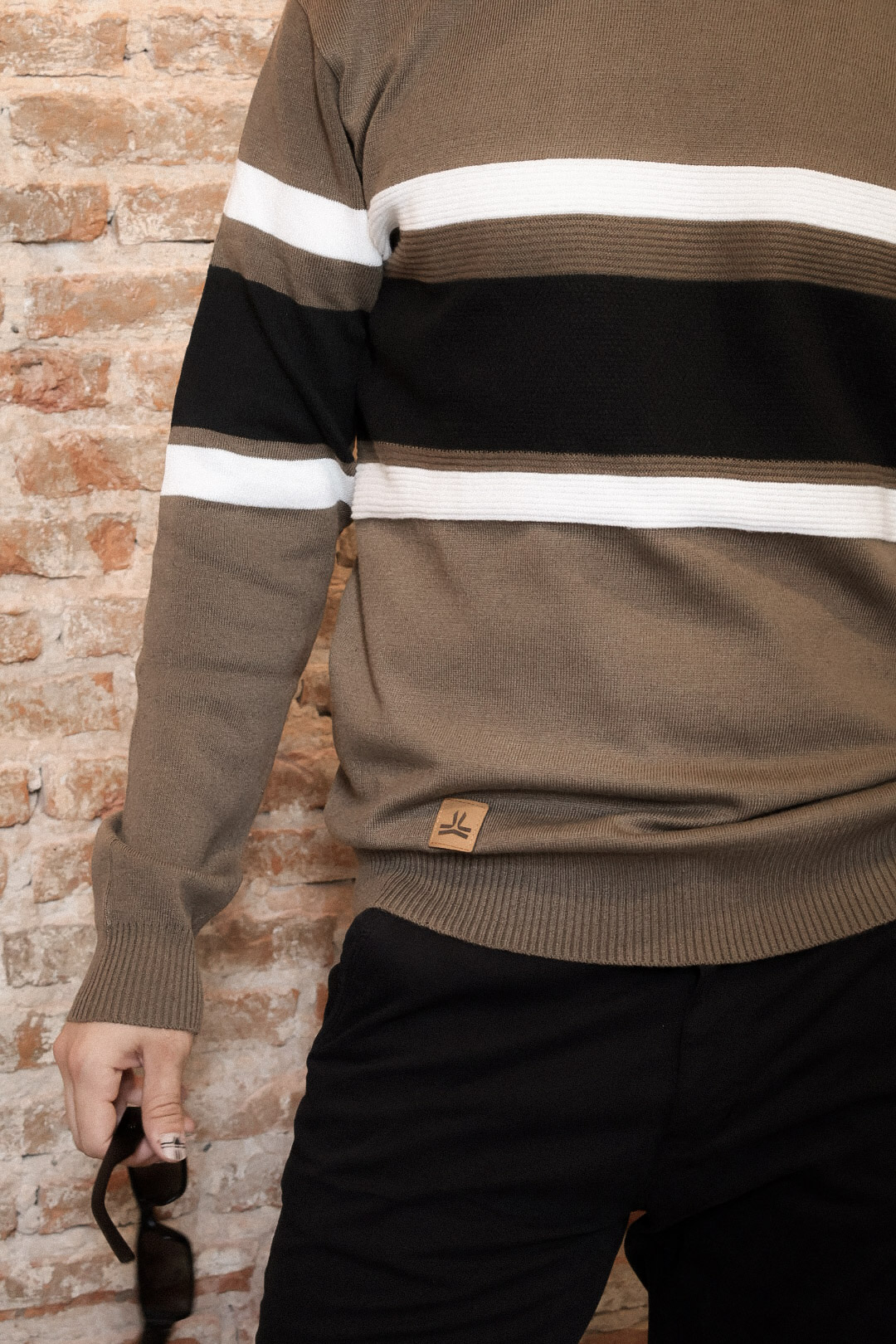 Sweater Rayado Tramado - Imagen 3