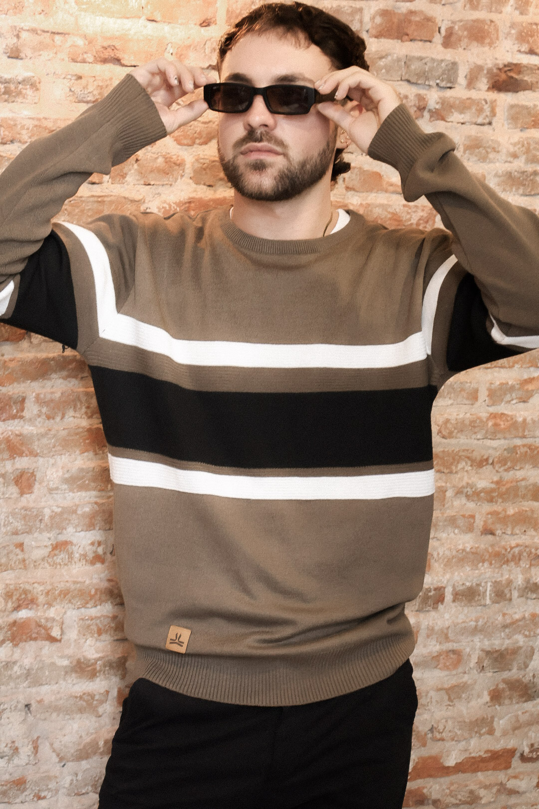 Sweater Rayado Tramado